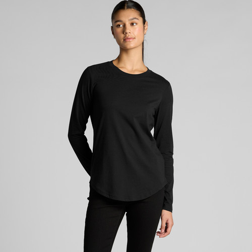 BACK wo's-maple-curve-l/s-tee-back